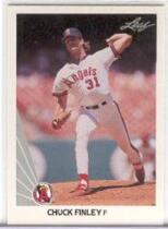 1990 Leaf Base Set #162 Chuck Finley
