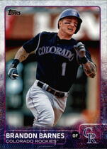 2015 Topps Base Set Series 2 #492 Brandon Barnes