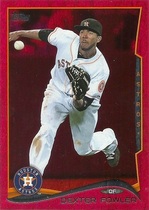 2014 Topps Red Hot Foil Series 2 #622 Dexter Fowler