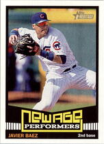 2015 Topps Heritage New Age Performers #NAP-15 Javier Baez