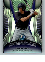 2014 Bowman Chrome Draft Future of the Franchise Mini #FF-DD David Dahl