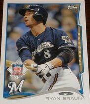 2014 Topps National League All-Stars #NL-17 Ryan Braun