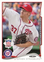2014 Topps National League All-Stars #NL-8 Stephen Strasburg
