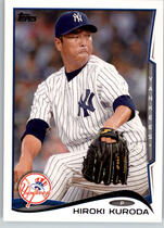 2014 Topps Base Set #116 Hiroki Kuroda