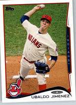 2014 Topps Base Set #216 Ubaldo Jimenez