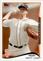 2014 Topps Base Set Series 2 #347 Matt Cain