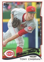 2014 Topps Base Set Series 2 #581 Tony Cingrani