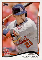 2014 Topps Base Set Series 2 #481 Allen Craig