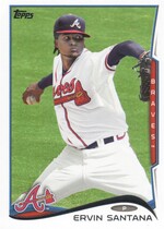 2014 Topps Base Set Series 2 #659 Ervin Santana