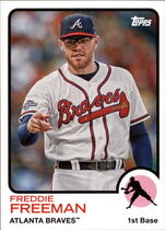 2014 Topps Archives #3 Freddie Freeman