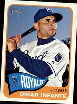 2014 Topps Heritage #369 Omar Infante