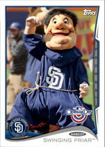 2014 Topps Opening Day Mascots #M22 Swinging Friar