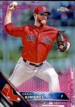 2016 Topps Chrome Pink Refractor #119 Craig Kimbrel