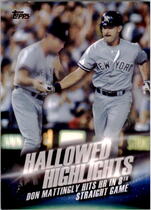 2016 Topps Hallowed Highlights #HH-11 Don Mattingly
