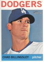 2013 Topps Heritage #30 Chad Billingsley