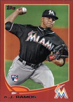 2013 Topps Red Target Exclusive #175 A.J. Ramos