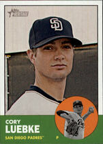 2012 Topps Heritage #295 Cory Luebke