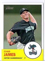 2012 Topps Heritage Minors #174 Chad James