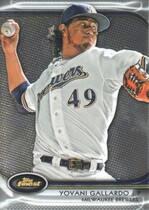 2012 Finest Base Set #36 Yovani Gallardo