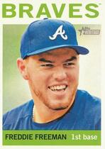 2013 Topps Heritage #189 Freddie Freeman