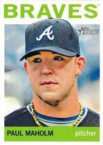 2013 Topps Heritage #416 Paul Maholm