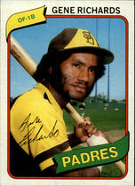 1980 Topps Base Set #616 Gene Richards