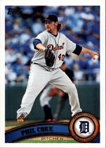2011 Topps Base Set Series 2 #391 Phil Coke