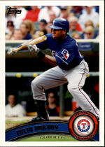 2011 Topps Base Set Series 1 #8 Julio Borbon