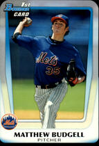 2011 Bowman Chrome Draft Prospects #BDPP71 Matthew Budgell