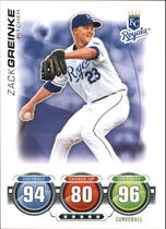 2010 Topps Attax #69 Zack Greinke