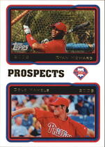 2010 Topps Cards Your Mother Threw Out Series 1 #CMT-54 Cole Hamels|Ryan Howard