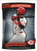 2010 Topps Peak Performance Series 2 #81 Brandon Phillips