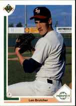 1991 Upper Deck Base Set #75 Lenny Brutcher