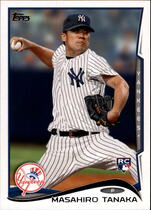 2014 Topps Base Set Series 2 #661 Masahiro Tanaka