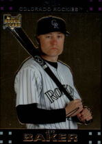 2007 Topps Chrome #329 Jeff Baker