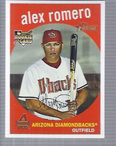 2008 Topps Heritage High Numbers #678 Alex Romero