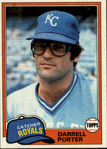 1981 Topps Base Set #610 Darrell Porter