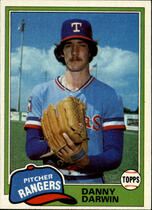 1981 Topps Base Set #22 Danny Darwin