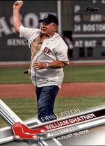 2017 Topps First Pitch #FP-1 William Shatner
