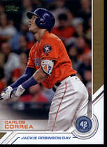 2017 Topps Jackie Robinson Day #JRD-13 Carlos Correa