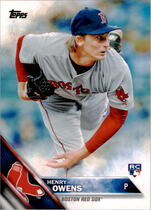 2016 Topps Base Set #109 Henry Owens