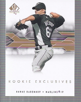2008 SP Authentic Rookie Exclusives #RE-BU Burke Badenhop