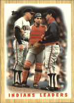 1987 Topps Tiffany #11 Indians Leaders
