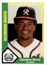 1990 CMC Richmond Braves #16 Geronimo Berroa