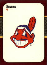 1987 Donruss Opening Day #259 Indians Checklist