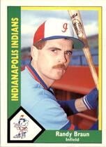 1990 CMC Indianapolis Indians #19 Randy Braun