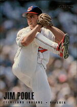 1996 Fleer Indians #14 Jim Poole