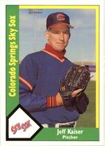 1990 CMC Colorado Springs Sky Sox #10 Jeff Kaiser