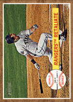 2011 Topps Heritage #234 Rangers Retaliate