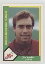 1990 CMC Scranton Red Barons #17 Jim Vatcher